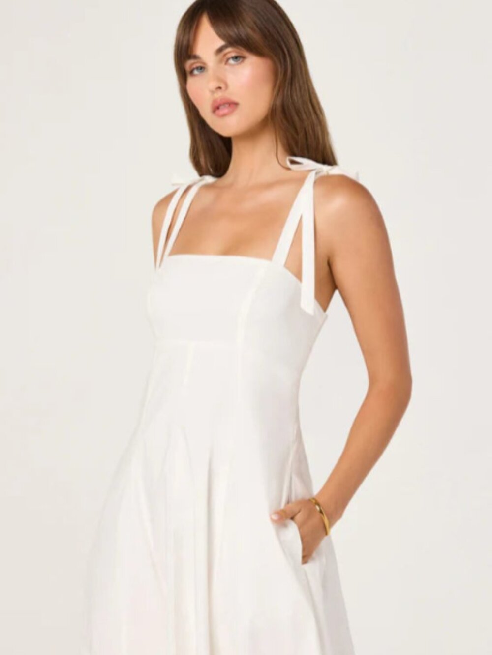 ASTR Shiann Embroidered Midi Dress - Picture 4 of 5